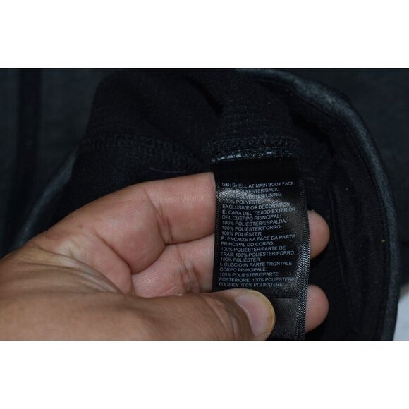 The North Face Windwall Men's Jacket Size M Soft Shell Fleece Gray Co Embroidery - Picture 13 of 16